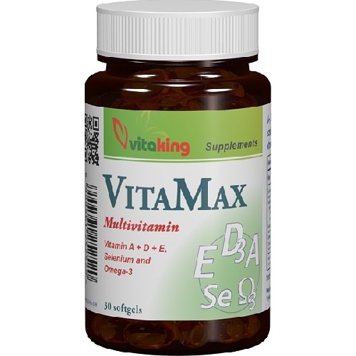 vitamax (multivitamine) 30cps gelatinoase vitaking