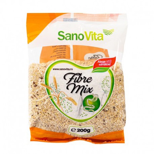 Fibre Mix 200gr Sanovita vitamix.ro Cereale