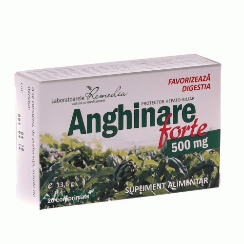 Anghinare Forte 500mg 20cpr Remedia