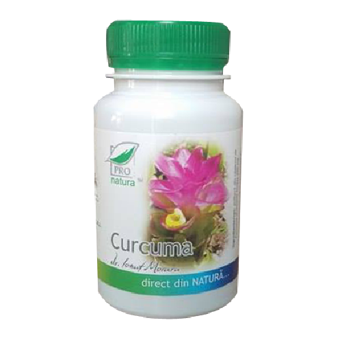 Curcuma 60cps Pro Natura vitamix.ro Digestie
