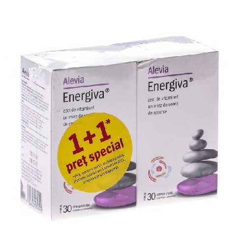 Energiva 30cpr+30cpr GRATIS Alevia vitamix.ro Alte produse pentru femei