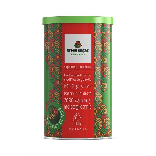 Green Sugar Pulbere (Cutie Carton ), 300gr, Remedia vitamix.ro Indulcitori