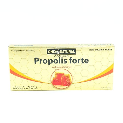 Propolis Forte 1500mg 10 Fiole Only Natural