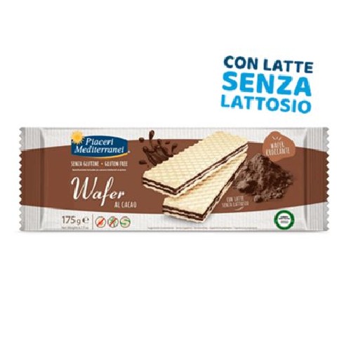 Napolitane Wafer Cacao 175g Piaceri Mediterranei vitamix.ro Dulciuri, patiserii fara gluten