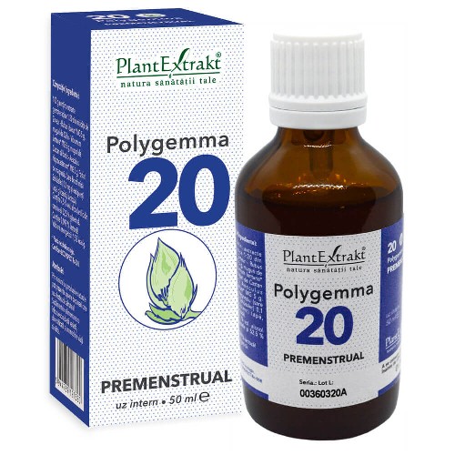 Polygemma 20 – Premenstrual – 50ml, PlantExtrakt vitamix.ro Produse pentru Ea