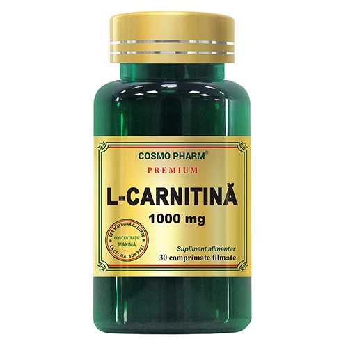 L-Carnitina 1000mg 30cpr Cosmopharm