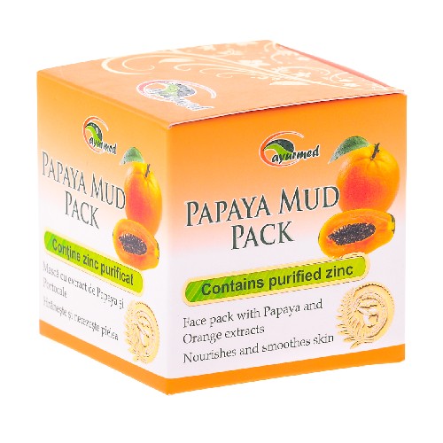 Masca cu Extract de Papaya si Portocale 50ml Ayurmed