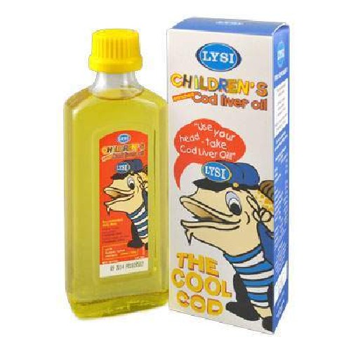 ulei din ficat de cod pentru copii 240ml lysi
