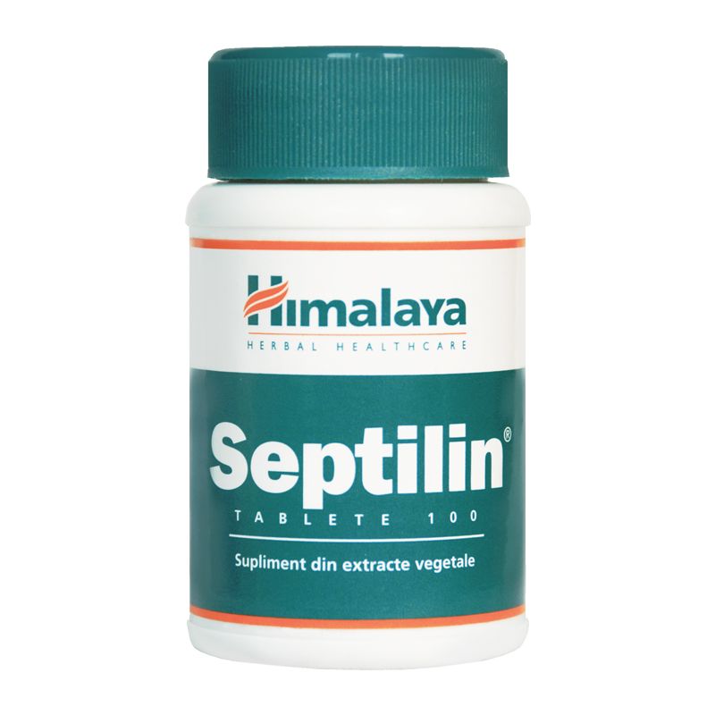 Septilin 100cps + Gel igienizant 50ml, Himalaya