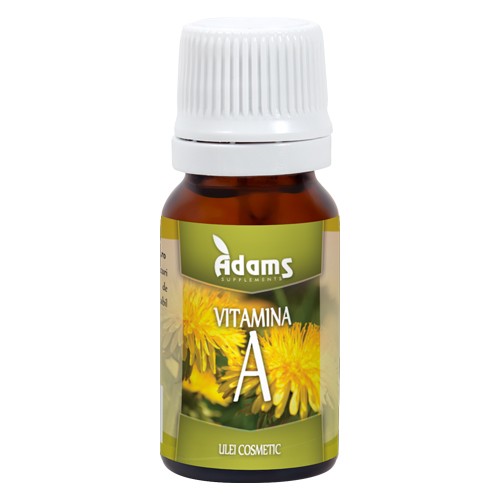 Ulei Vitamina A 10ml Adams vitamix.ro Uleiuri cosmetice
