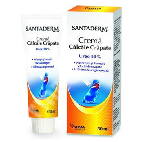 Crema Calcaie Crapate Uree 30% 50ml, Santaderm
