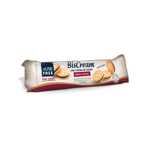 Biscuiti Biscream Cu Crema de Cacao, 125g, NutriFree vitamix.ro Dulciuri, patiserii fara gluten