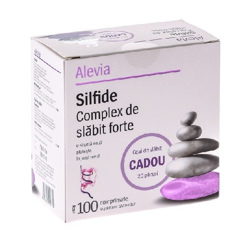 Complex Slabit Forte100cpr(silfide) + Ceai Slabit 20dz GRATIS