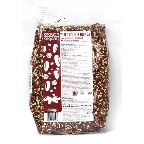 Quinoa Tricolora Bio 300gr Dragon Superfoods vitamix.ro Cereale