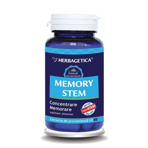 Memory Stem 30cps Herbagetica vitamix.ro Memorie