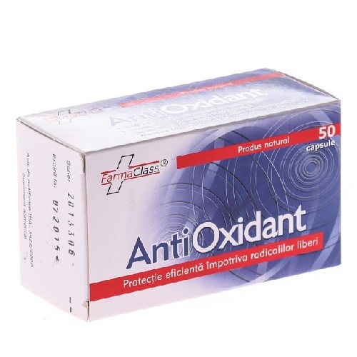 Antioxidant 50cps Farma Class vitamix.ro Antioxidanti