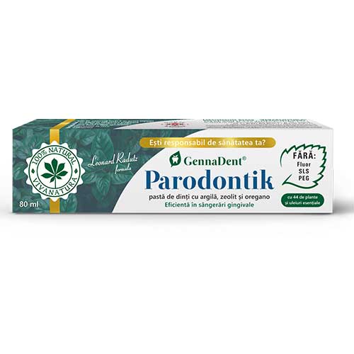 Pasta de Dinti Paradontik 75ml VivaNatura