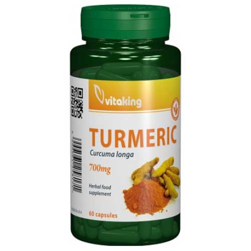 Curcuma Turmeric 700mg 60cps, Vitaminking vitamix.ro Articulatii sanatoase
