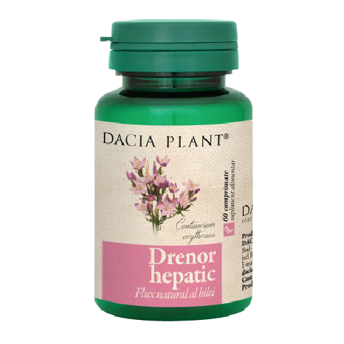 Drenor Hepatic 60cpr Dacia Plant vitamix.ro Hepato-biliare