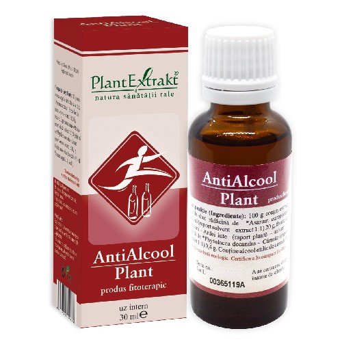 Antialcool Plant 30ml vitamix.ro Depresie, anxietate
