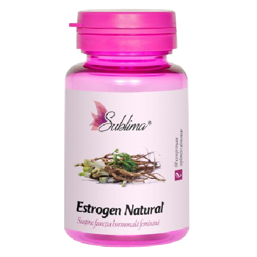 Estrogen Natural 60cpr Dacia Plant vitamix.ro Produse pentru Ea