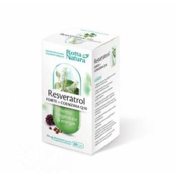 Resveratrol Forte + Coenzima Q10 30cps, Rotta Natura
