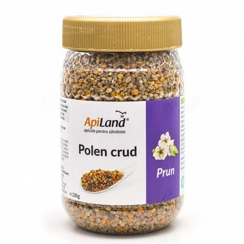 Polen Crud de Prun, 230gr, Apiland vitamix.ro Hepato-biliare