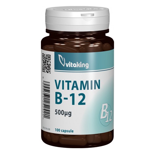 Vitamina B-12 500 Mcg 100cps Vitaking