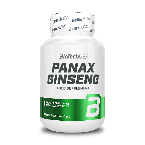 Panax Ginseng, 60cps, Biotech USA vitamix.ro Suplimente fitness