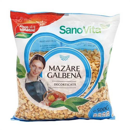 Mazare Galbena, 500gr, Sano Vita vitamix.ro Cereale