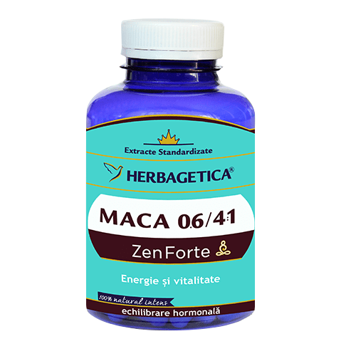 Maca Zen Forte 120cps Herbagetica vitamix.ro Potenta barbati