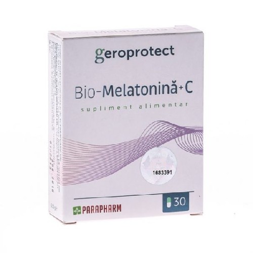 Bio-Melatonina+C 30cps Parapharm vitamix.ro Vitamina C