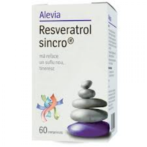 resveratrol sincro 60cpr alevia