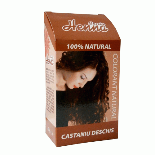 Henna Castaniu Deschis 100g Kian Cosmetics vitamix.ro Produse pentru Ea