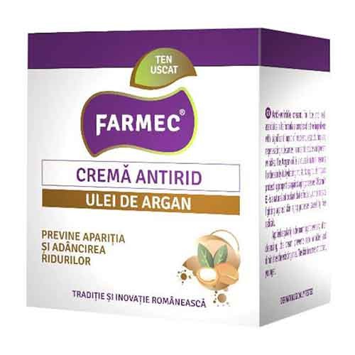 Farmec Crema Antirid Argan 50ml, Gerovital vitamix.ro Creme cosmetice