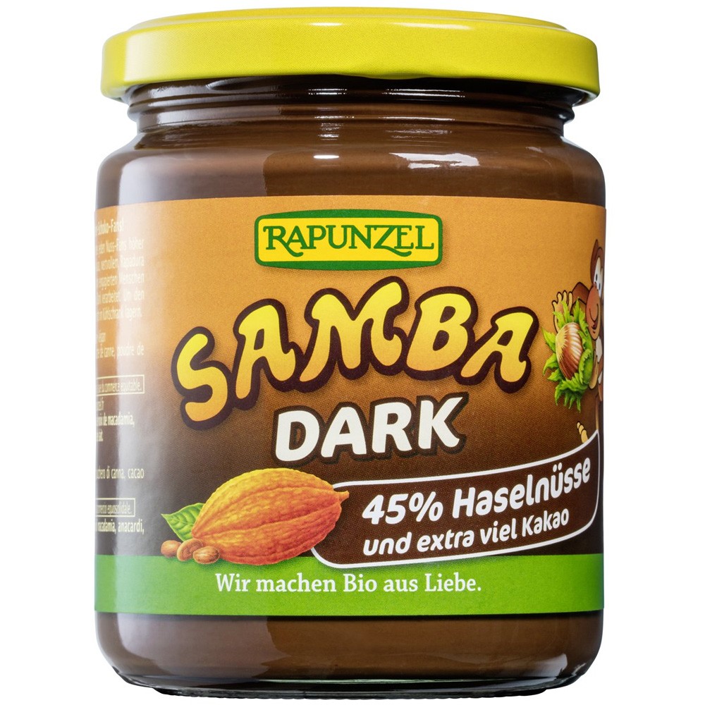 Crema Samba dark Vegan, 250g, Rapunzel