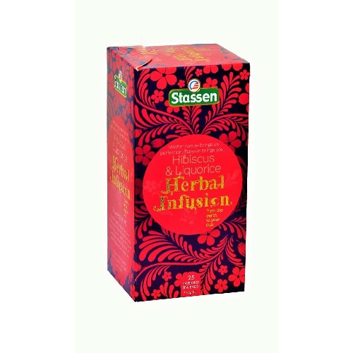 Ceai de Hibiscus&Lemn dulce, 37,5gr, Stassen