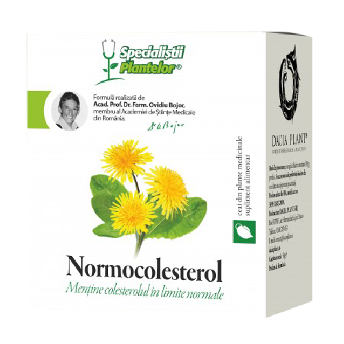 Ceai Normocolesterol 50gr Dacia Plant