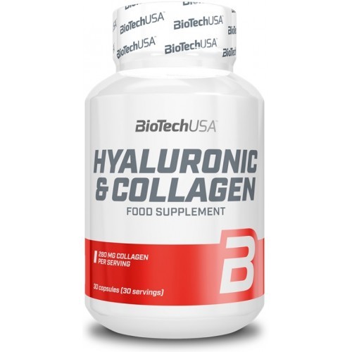 Hyaluronic & Collagen 30 cps BiotechUSA vitamix.ro Suplimente fitness