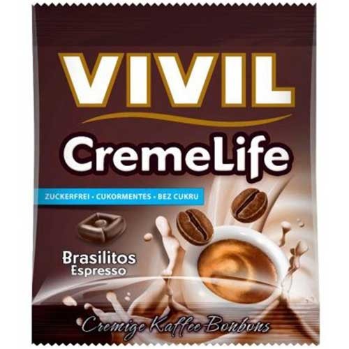 Vivil Creme Life Brasilitos Fara Zahar 110gr (cu cafea) vitamix.ro Bomboane