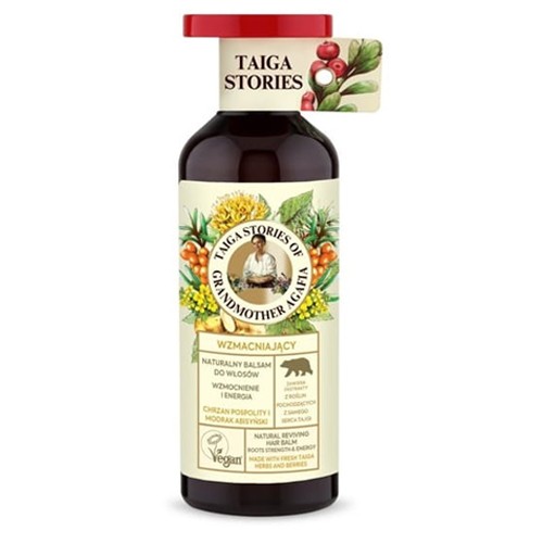 Balsam natural cu ulei de Mustar, 500ml, Bunica Agafia vitamix.ro Sampoane si balsamuri
