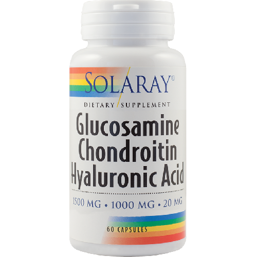 Glucosamine, Chondroitin, Acid Hialuronic, 60 cps, Secom