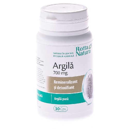 Argila 700mg 30cps Rotta Natura vitamix.ro Digestie