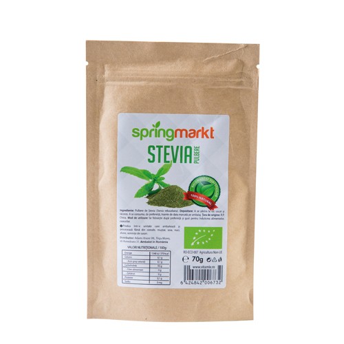 Pulbere de Stevia 70gr vitamix.ro Indulcitori