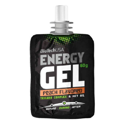 BU86 Energy Gel Peach, 60gr, BiotechUSA vitamix.ro Suplimente fitness