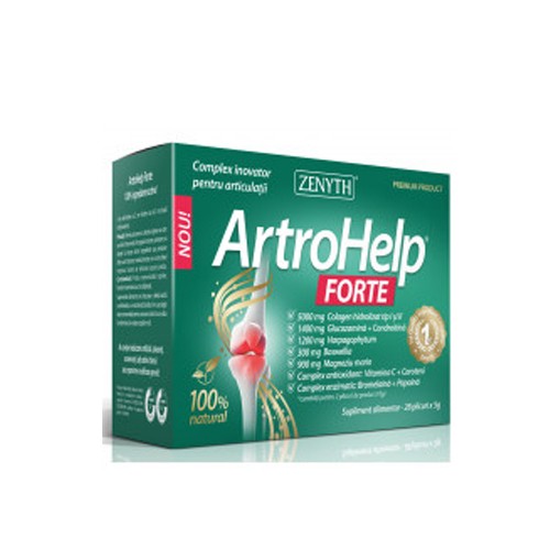 Artrohelp Forte Zenyth 28plic Zenyth vitamix.ro Articulatii sanatoase