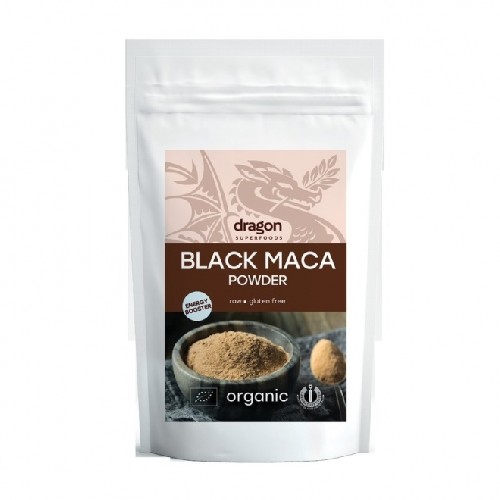 Maca Neagra Pudra Raw Bio 100gr Dragon Superfoods vitamix.ro Superalimente