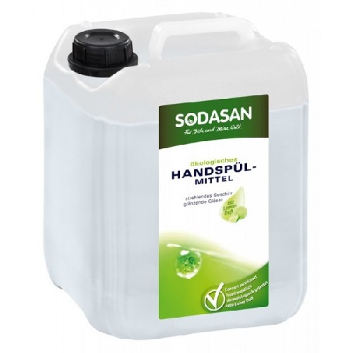 detergent lichid ecologic pentru vase cu lamaie 5l sodasan