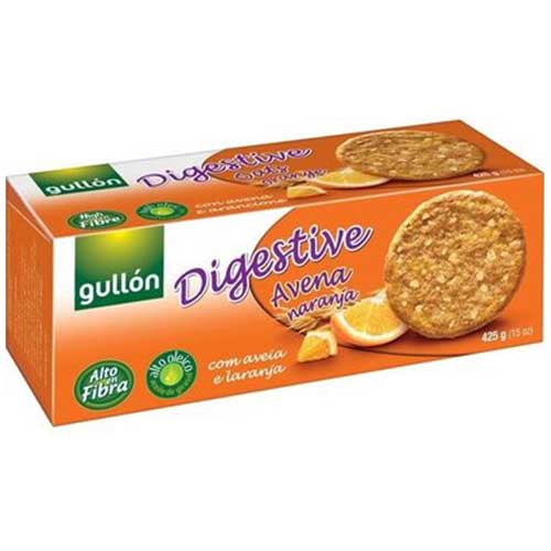 Biscuiti Digestivi Portocale 425g, Gullon