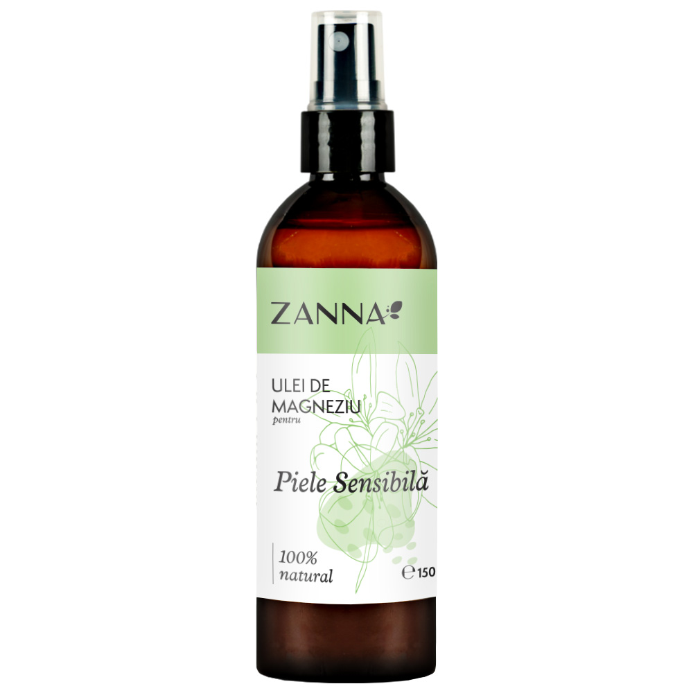 Ulei de magneziu, pentru piele sensibila, 150ml, Zanna [1]